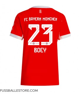 Günstige Bayern Munich Sacha Boey #23 Heimtrikot Damen 2025-26 Kurzarm